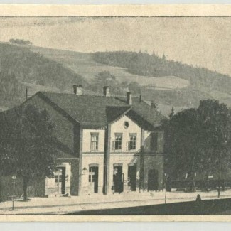 Grybów. Stacja kolejowa