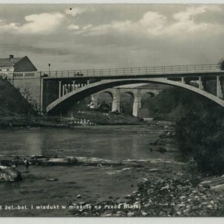 Grybów. Most żelazowo-betonowy