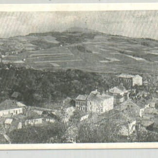 Grybów. Widok na ul. Grunwaldzką i Kościuszki