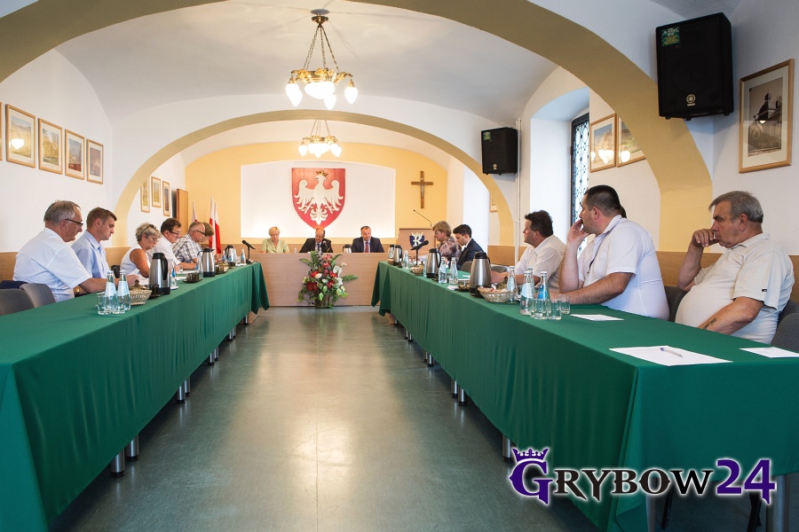 Grybow24.pl: XXV Sesja Rady Miejskiej w Grybowie