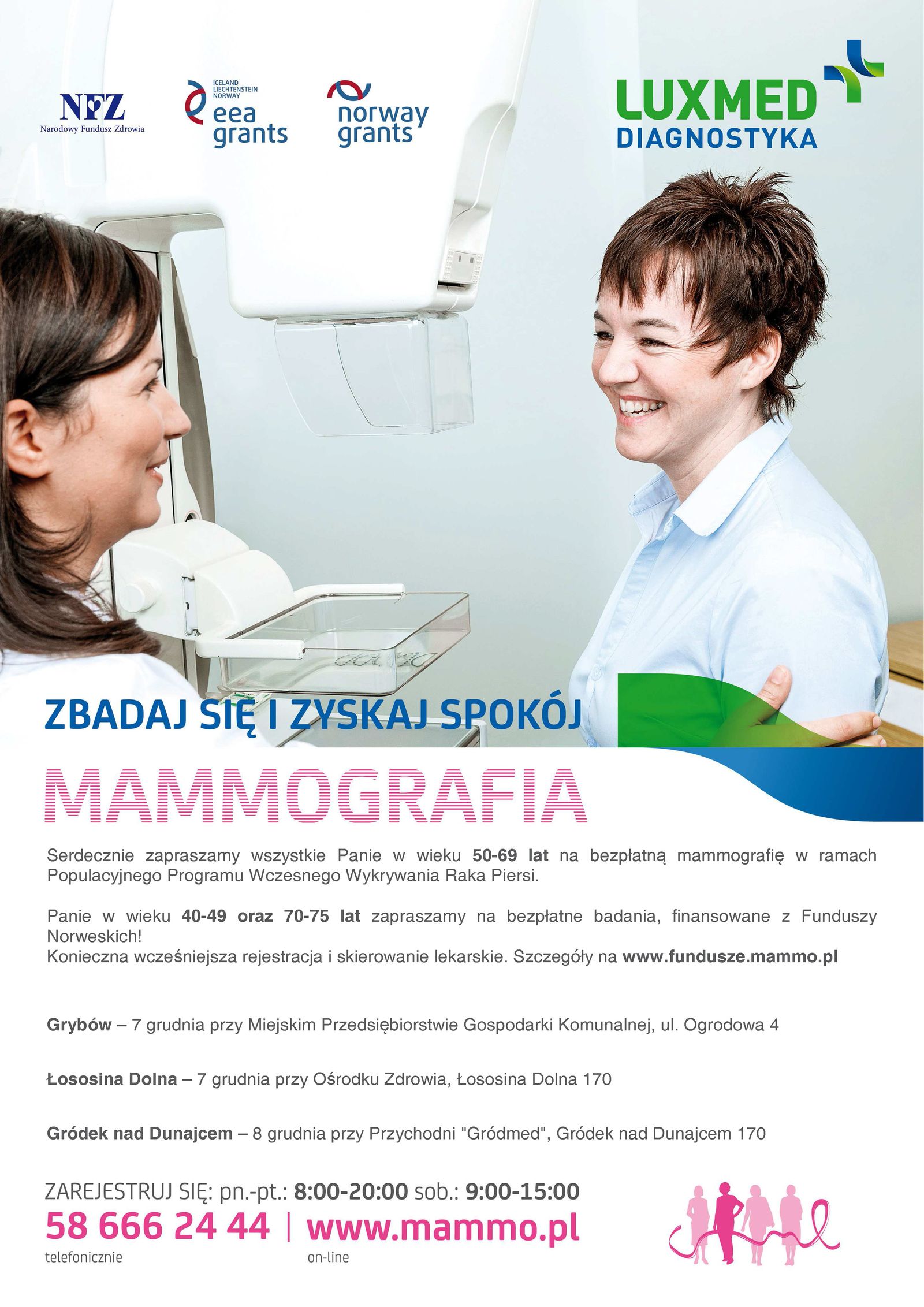LUXMED - badanie mammograficzne