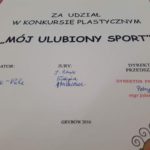 2016-11-09: Podsumowanie konkursu "Mój ulubiony sport"