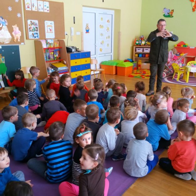 2017-01-09: Zimowe spotkanie z leśniczym w przedszkolu