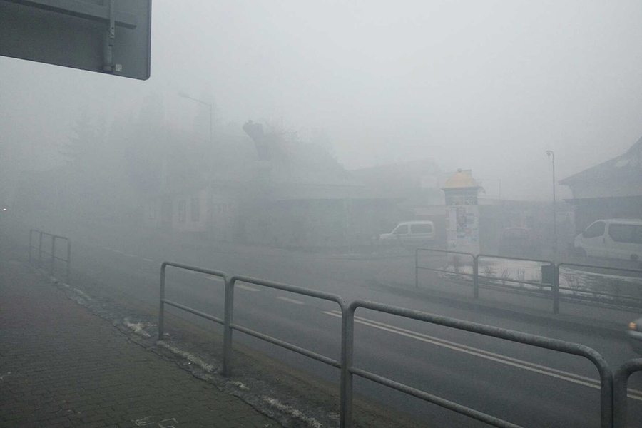 Smog w Grybowie