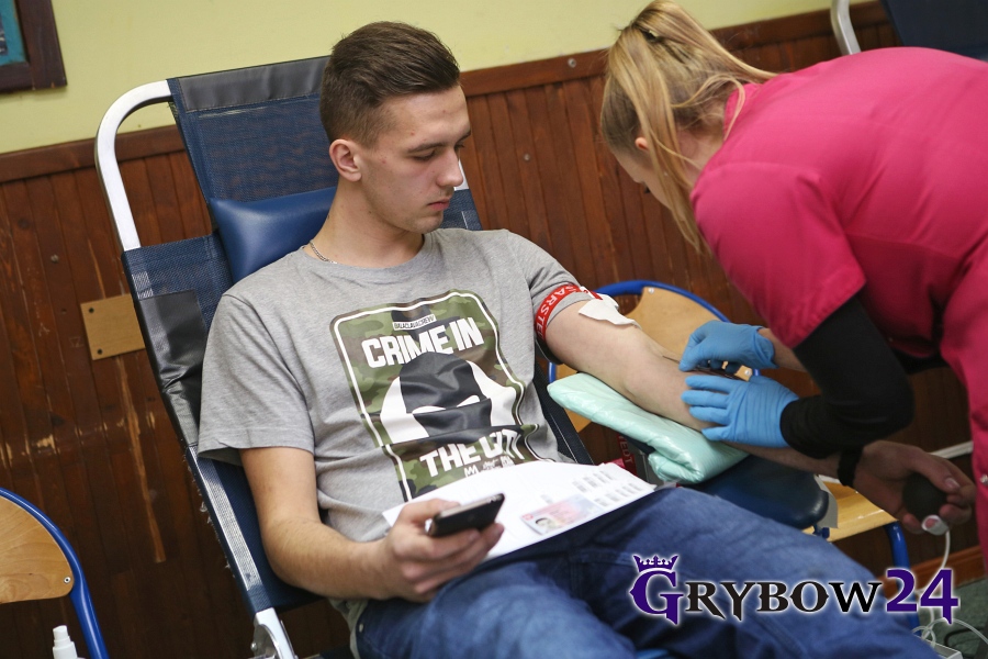 2017-01-25: Akcja krwiodawstwa w Zespole Szkół Zawodowych
