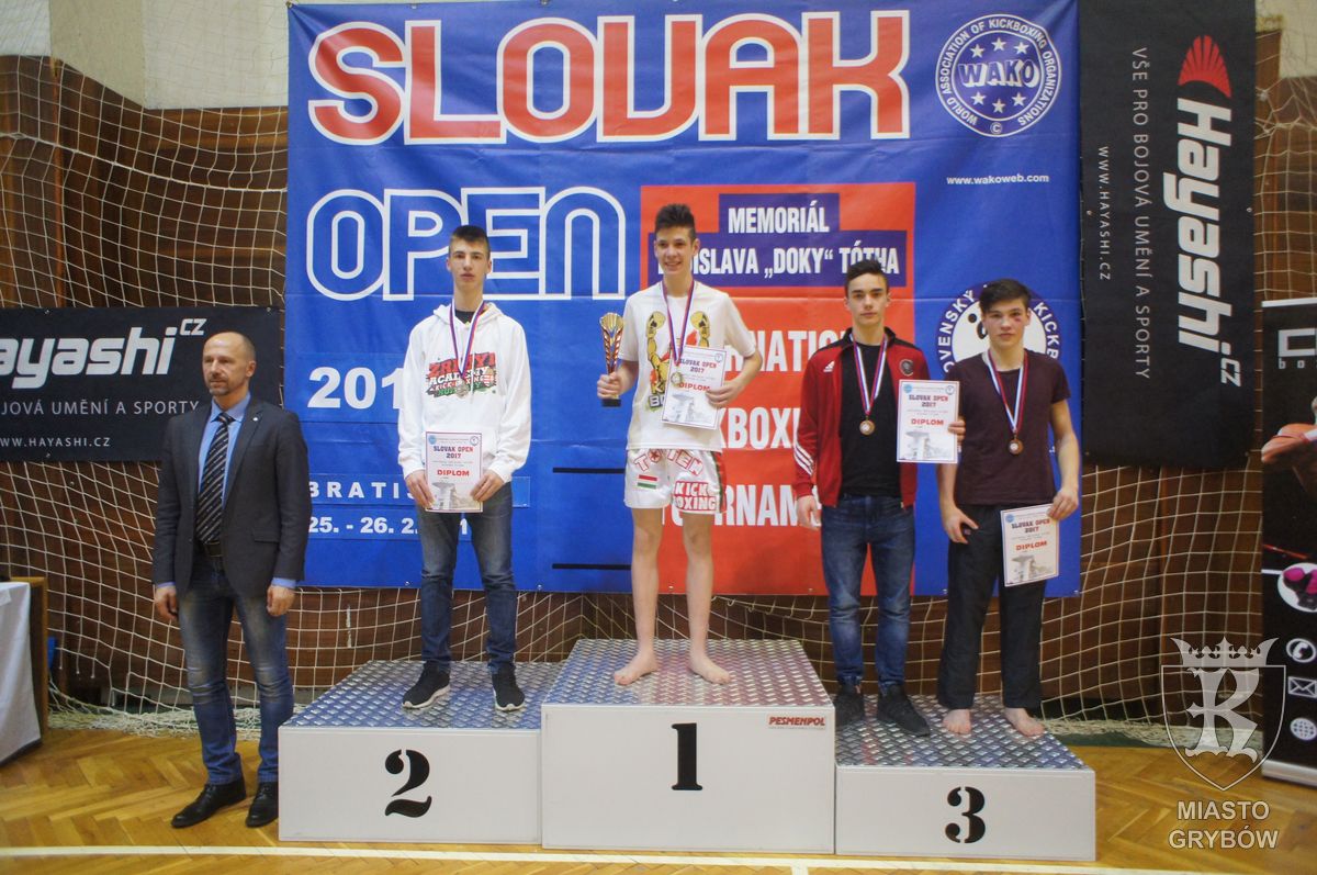 2017-02-25: Gladiatorzy podczas zawodów Slovakia Open w Bratysławie