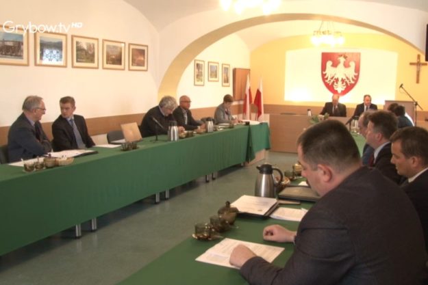 XXXV zwyczajna sesja Rady Miejskiej w Grybowie