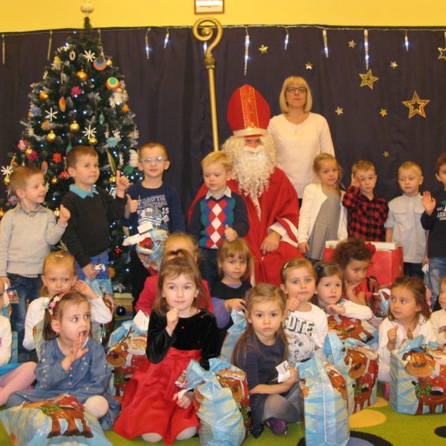 2017-12-01: Odwiedziny Mikołaja w przedszkolu
