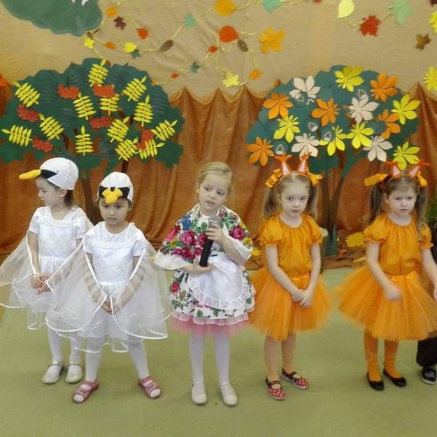 "Pożegnanie Jesieni" w wykonaniu przedszkolaków