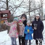 styczeń-marzec 2018: Zajęcia koła przyrodniczego "Zwierzęta zimą"