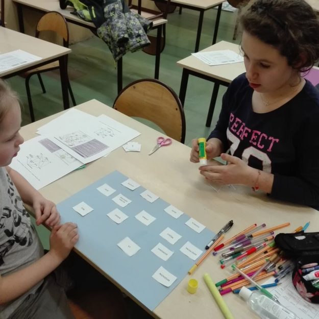 styczeń-marzec 2018: Zajęcia koła przyrodniczego "Zwierzęta zimą"