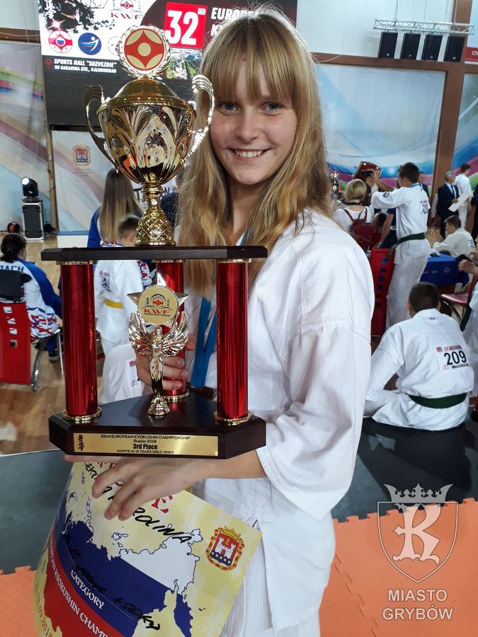 Karolina Sekuła - Brązowa Medalistka Mistrzostw Europy Karate Kyokushin