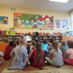 2018-09-28: Ogólnopolski Dzień Głośnego Czytania w Przedszkolu Samorządowym "Pod Topolą" w Grybowie