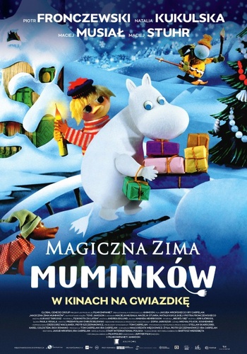 Plakat "Magiczna zima Muminków"
