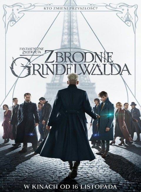 Plakat "Zbrodnie Grindelwalda"