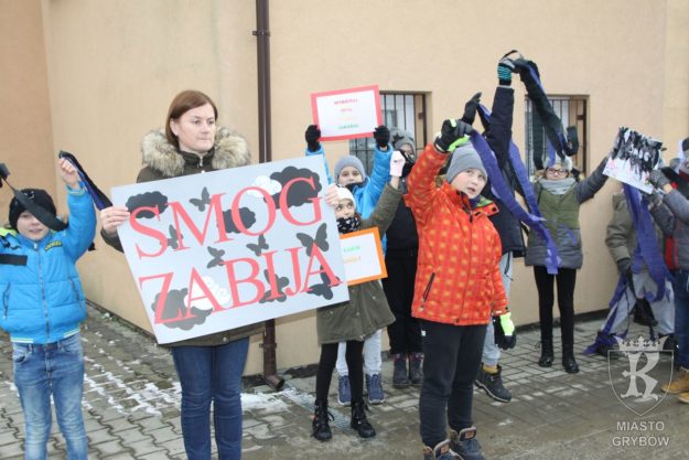 2018-11-28: Happening "Kochasz dzieci, nie pal śmieci"
