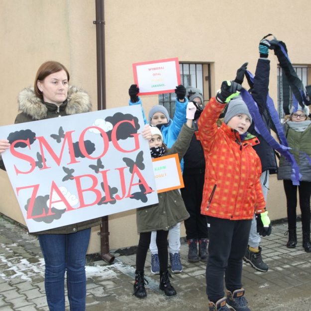 2018-11-28: Happening "Kochasz dzieci, nie pal śmieci"