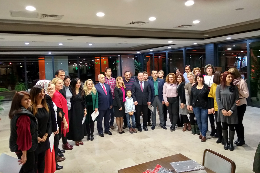 2019-01-06/12: Nauczyciele z "Jedynki" wymieniali się doświadczeniami w Turcji
