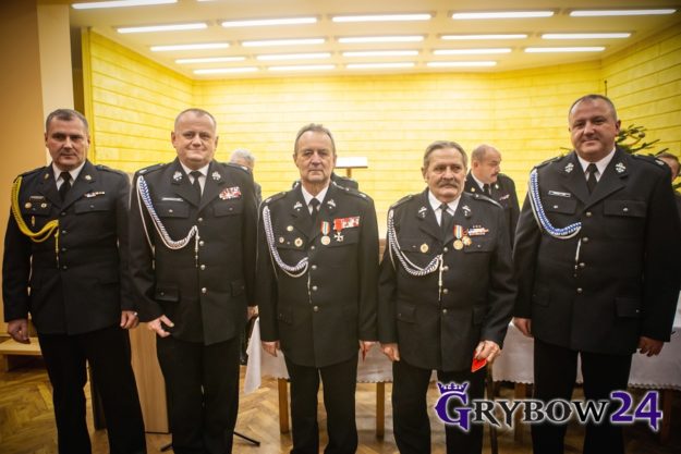 2018-12-29: Spotkanie opłatkowe druhów OSP z terenu Miasta i Gminy Grybów