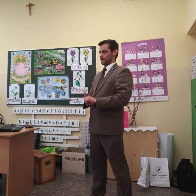 2019-03-22: Wizyta leśnika w przedszkolu