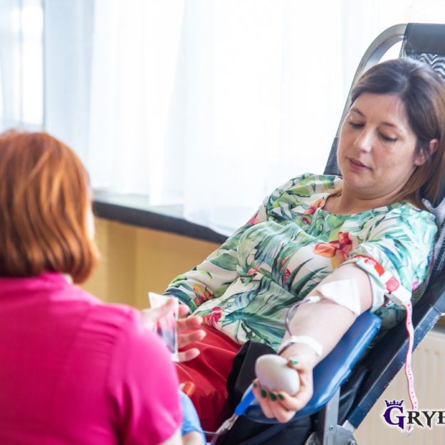 2019-05-12: Kolejna akcja oddawania krwi zorganizowana przez Klub HDK "ADMA" w Grybowie