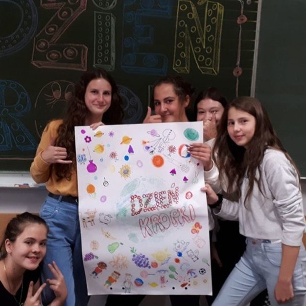 2019-09-16: Akcja "Kropkujemy" w SP1