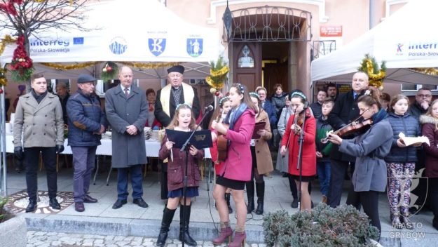 2019-12-22: V Wigilia na Rynku w Grybowie
