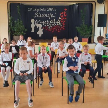 Ślubowanie pierwszoklasistów
