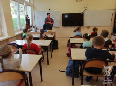 Lekcja księgowości w klasie 3a