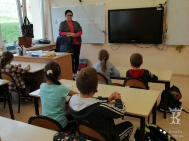 Lekcja księgowości w klasie 3a