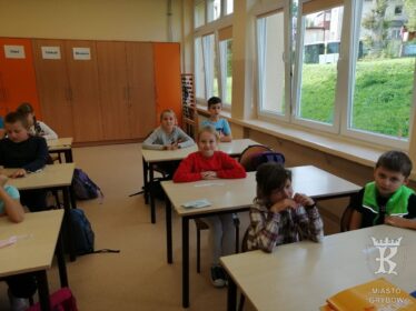 Lekcja księgowości w klasie 3a