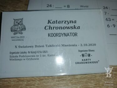 Tydzień z tabliczką mnożenia