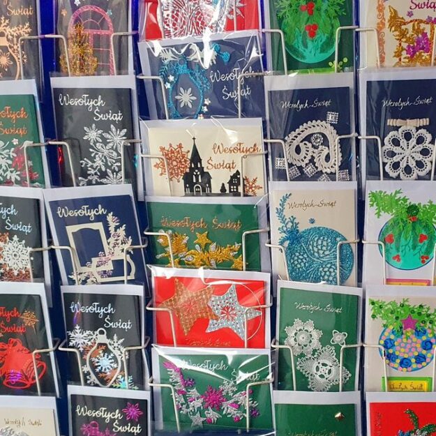 Kiermasz kartek świątecznych