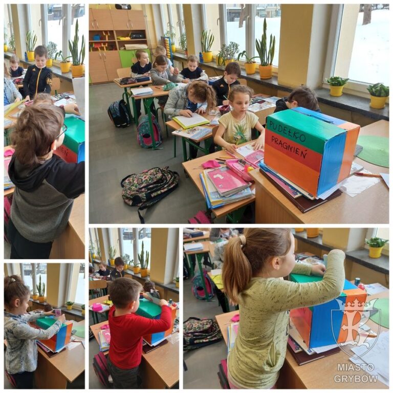 Zajęcia plastyczne w kl. 1b w SP1