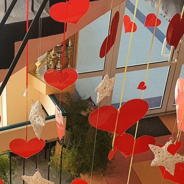 Dzień św. Walentego w klasach 0-3 w SP1