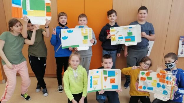 Lapbook wykonany przez uczniów klasy 3a z SP1