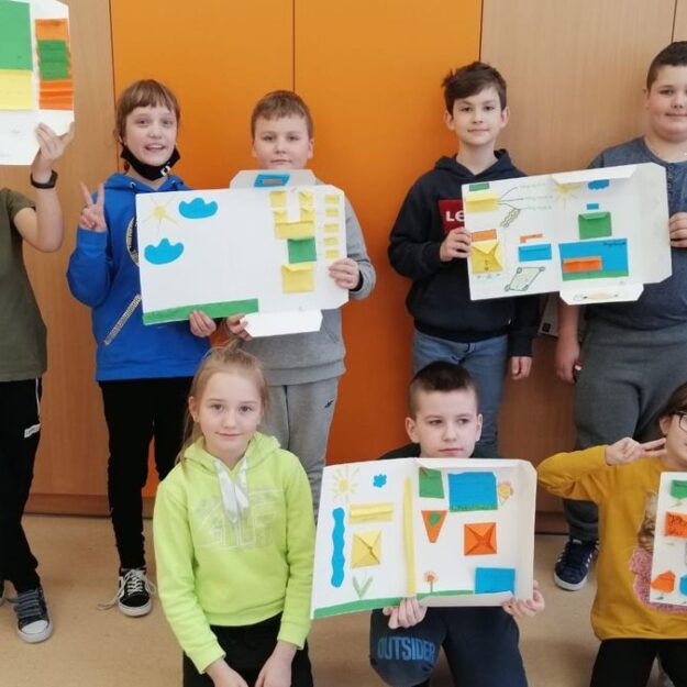 Lapbook wykonany przez uczniów klasy 3a z SP1