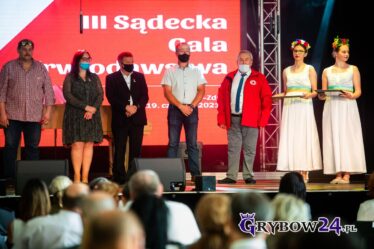 Pan Wacław przed otrzymaniem statuetki
