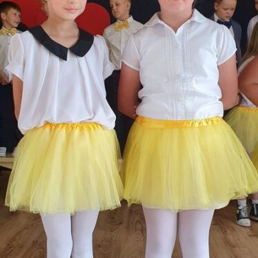 Julka oraz Marlenka - uczennice klasy 3d