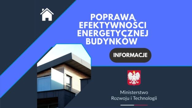 Element graficzny dotyczący poprawy efektywności energetycznej budynków
