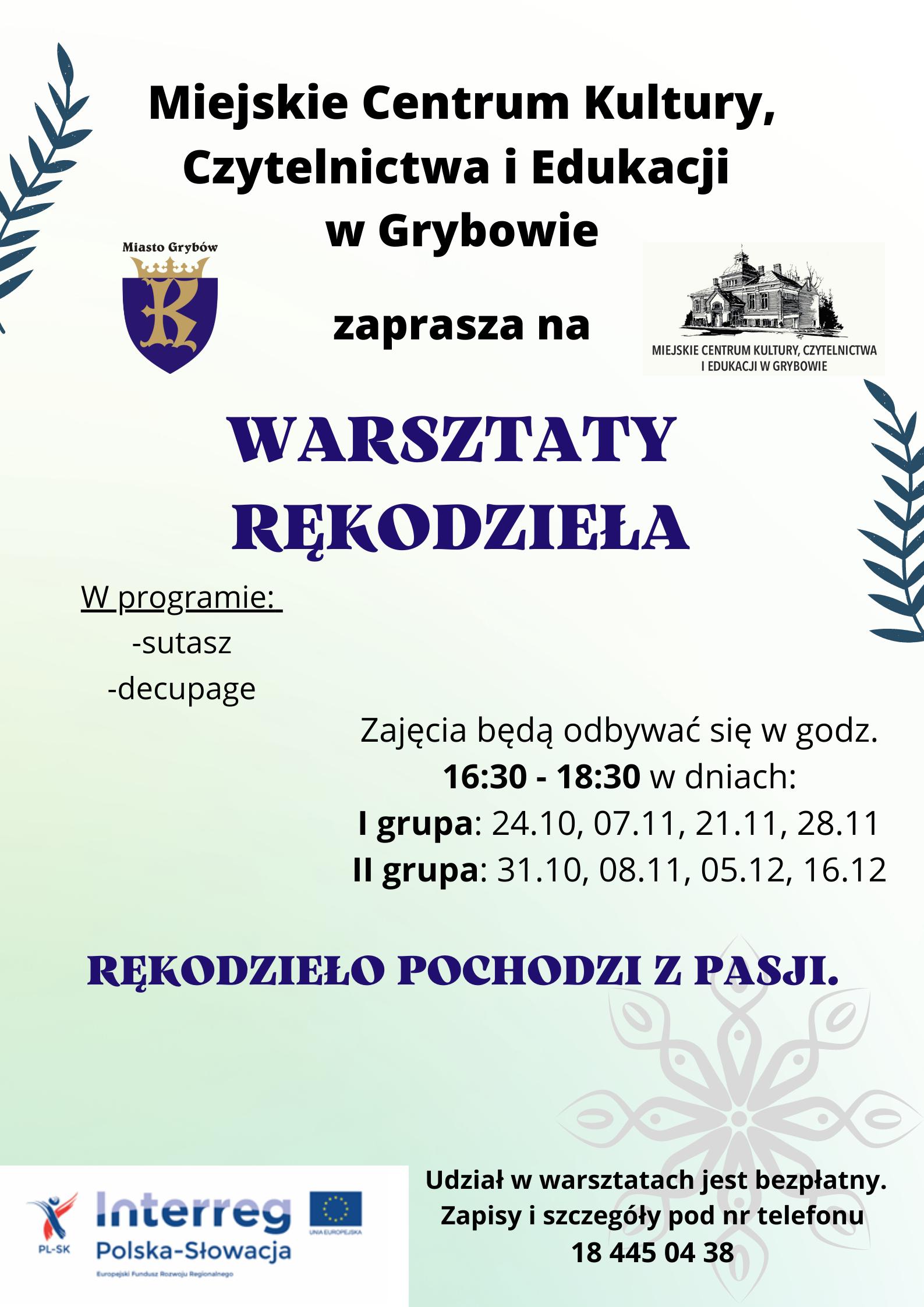 Harmonogram i podstawowe informacje dotyczące projektu przedstawione w formie plakatu informacyjnego