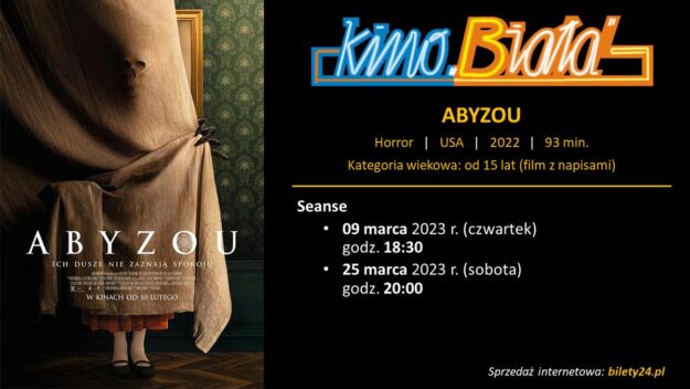 Grafika przedstawiająca harmonogram emisji filmu ABYZOU