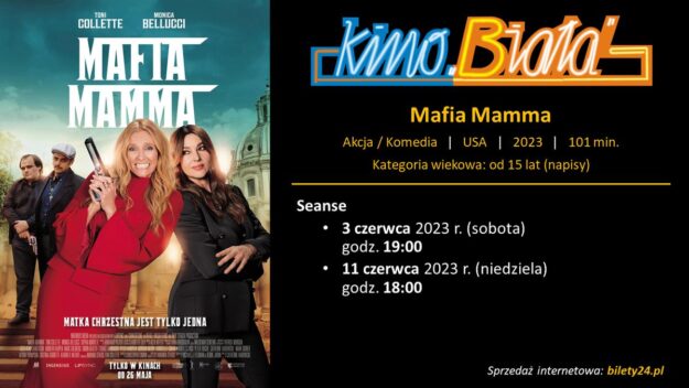 Grafika przedstawiająca harmonogram emisji filmu MAFIA MAMMA
