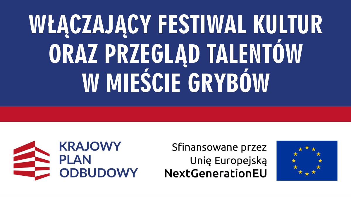 Tablica zawierająca informacje: nazwa i źródła finansowania programu wraz z logotypami