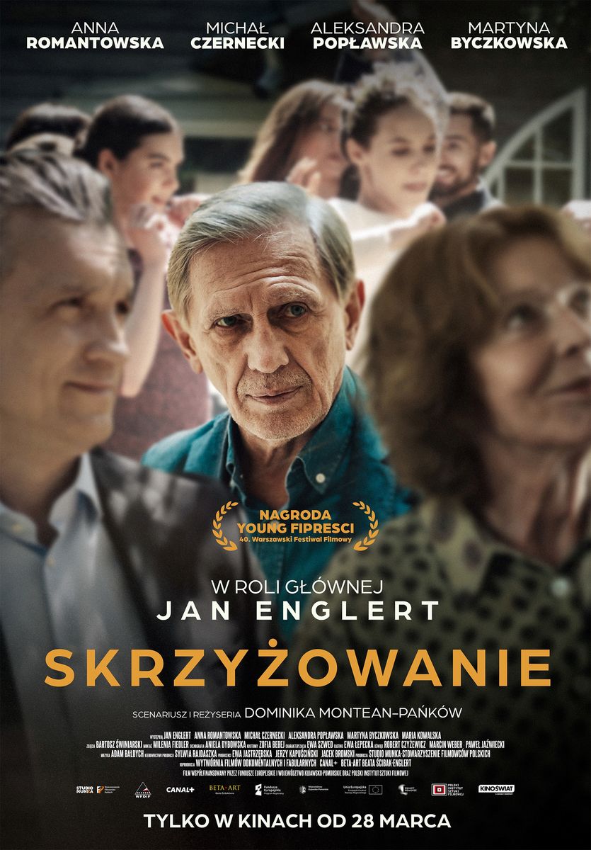 Grafika reklamowa w formie plakatu zapraszająca do kina na film