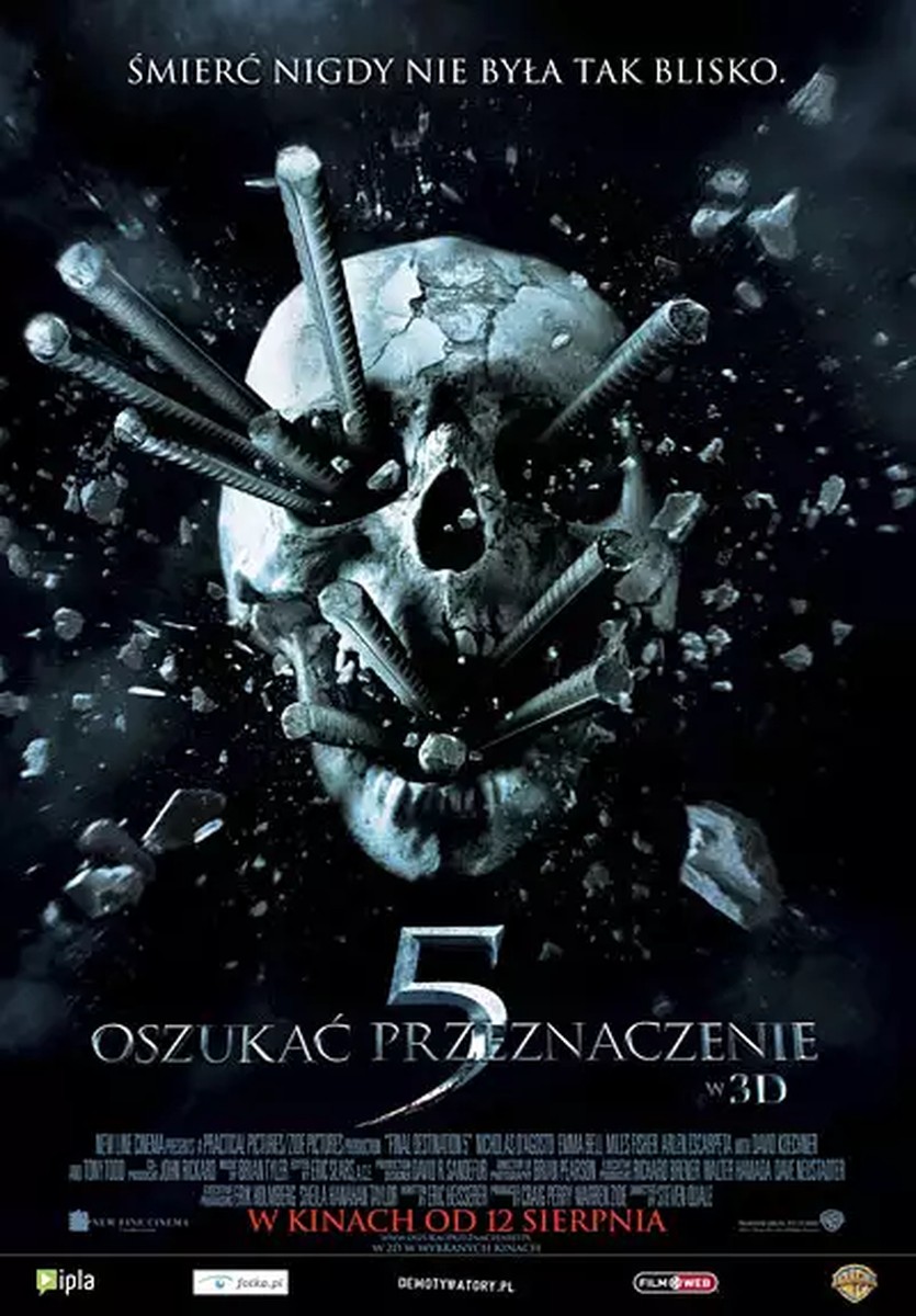 Grafika reklamowa w formie plakatu zapraszająca do kina na film