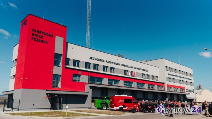 Nowa siedziba Jednostki Ratowniczo-Gaśniczej 2 w Nowym Sączu