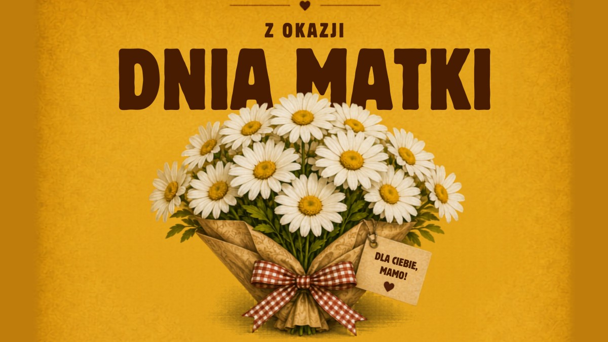 Bukiet stokrotek dla wszystkich mam od Burmistrza Miasta Grybów