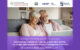 Grafika zapraszająca seniorów wraz z opiekunami do udziału w webinarium